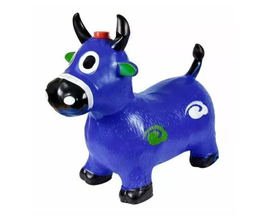Cow Inflatable Bouncy Animal Hopper for Toddlers - Birthday Gift for Boys & Girls