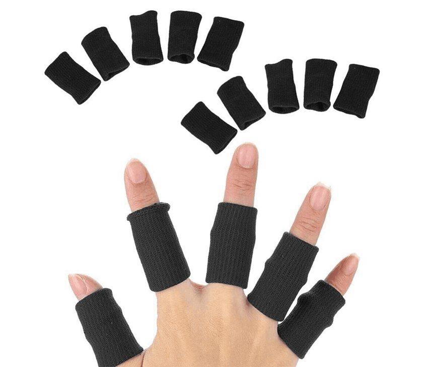 Finger Sleeves Protector for Sports and ache Relief-Pack of 10 hover