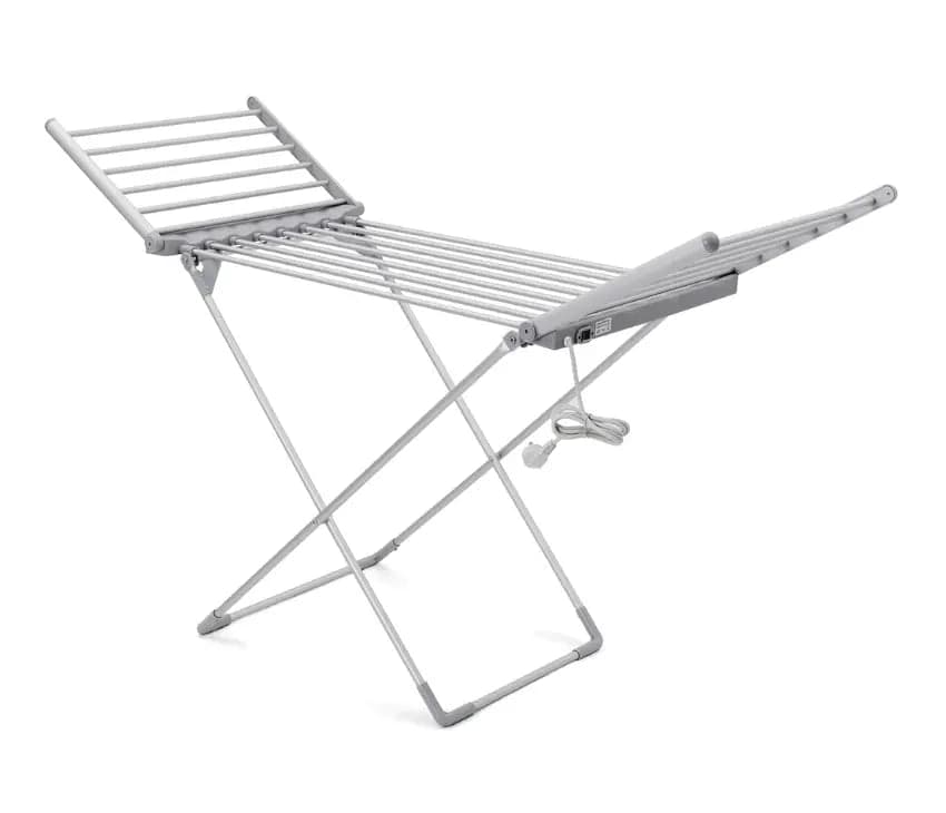 Electric Heated Folding Clothes Dryer Airer With Cover, 230W Energy-Efficient 20 Rails Indoor Airer, Wet Laundry Drying Rack-Houszy®