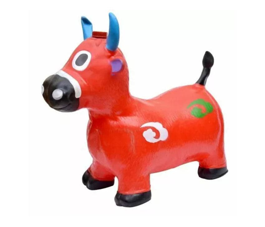 Cow Inflatable Bouncy Animal Hopper for Toddlers - Birthday Gift for Boys & Girls