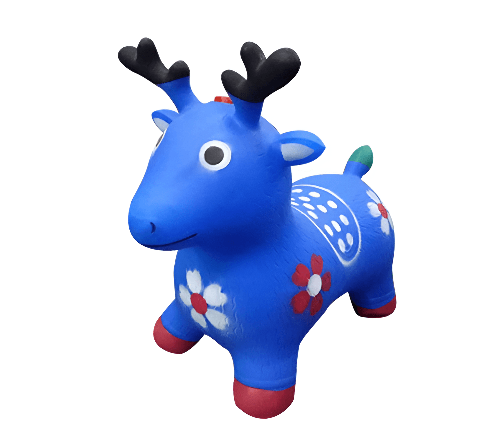 Deer Inflatable Animal Hopper for Toddlers - Bouncy Ride-on Toy for Girls & Boys