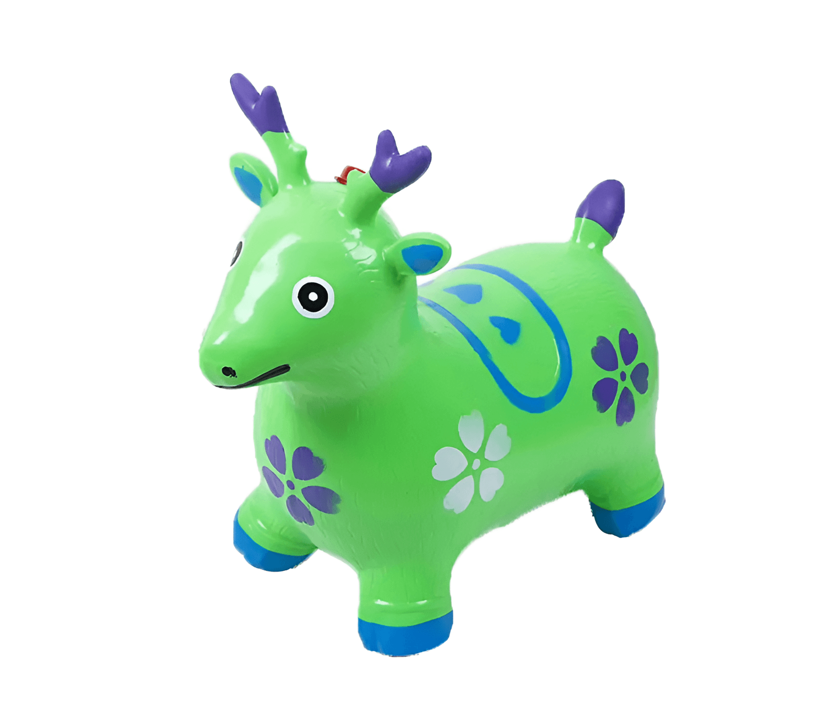 Deer Inflatable Animal Hopper for Toddlers - Bouncy Ride-on Toy for Girls & Boys