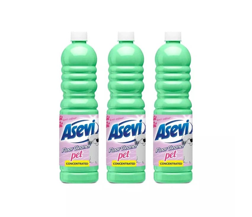 Asevi Concentrated Floor Cleaner Liquid, Hard Floor Cleaner Pet 1L