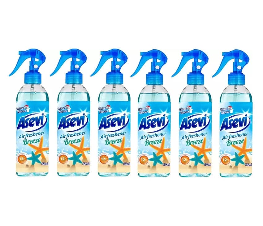 Asevi Air Freshener Spray Room and Fabric Freshener Breeze 400ml