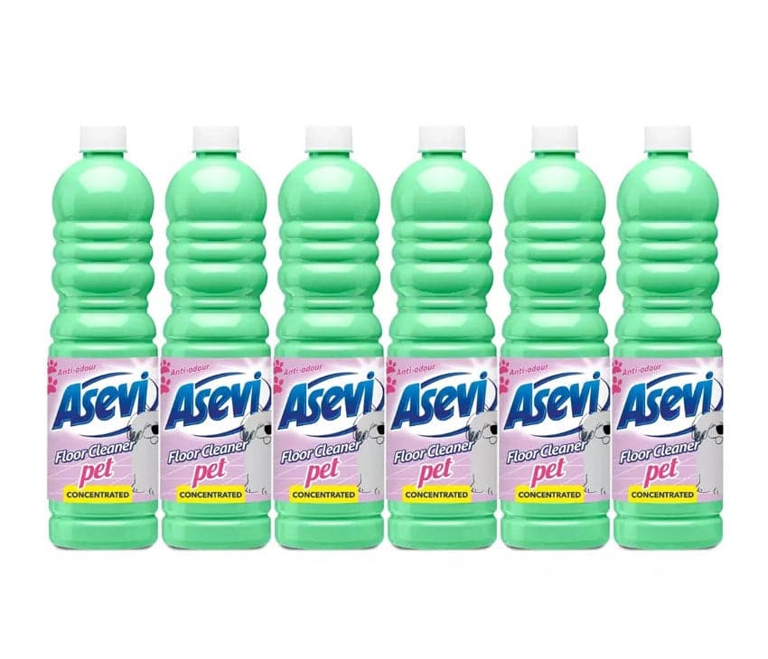 Asevi Concentrated Floor Cleaner Liquid, Hard Floor Cleaner Pet 1L