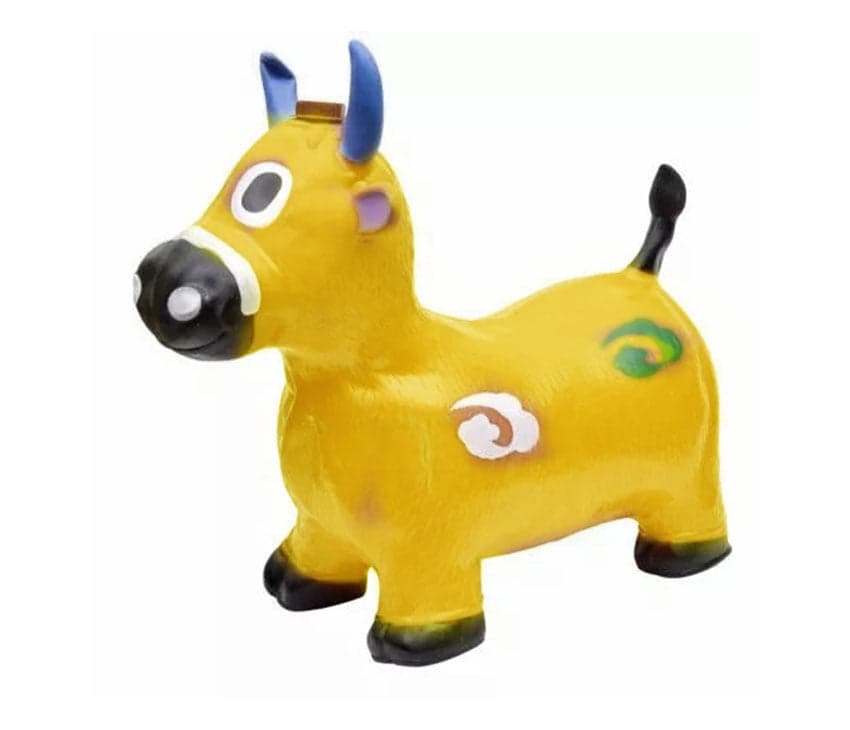 Cow Inflatable Bouncy Animal Hopper for Toddlers - Birthday Gift for Boys & Girls