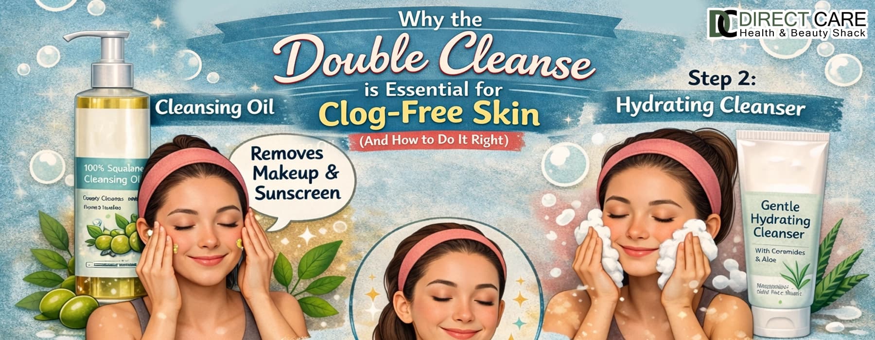 Why the Double Cleanse Is Essential for Clog-Free Skin And How to Do It Right Personal Care article