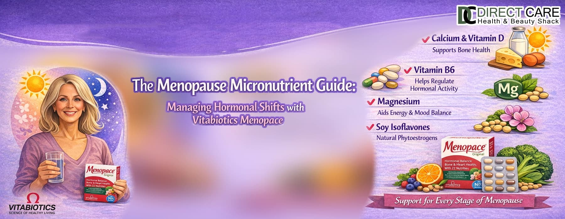 The Menopause Micronutrient Guide: Managing Hormonal Shifts with Vitabiotics Menopace
